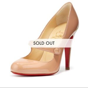 BNIB Louboutin Charlene Mary Janes SZ 39.5